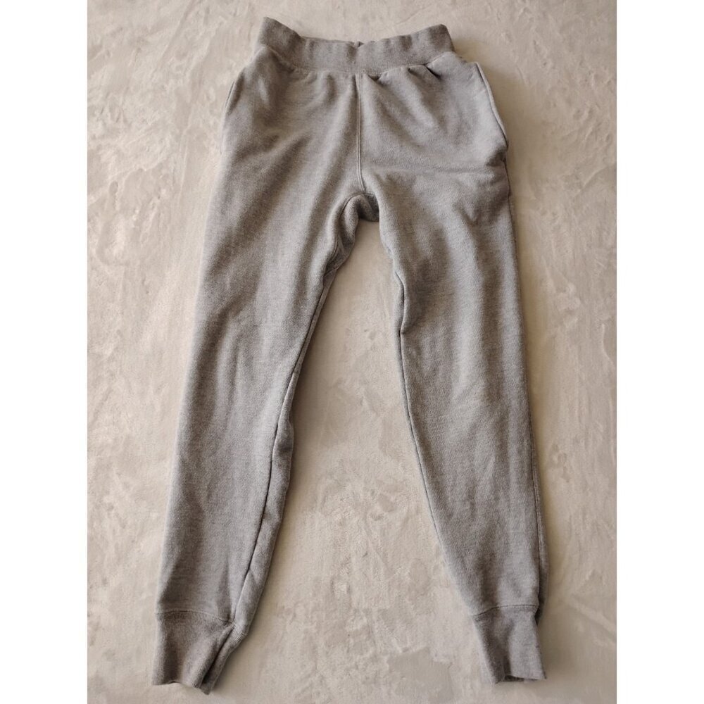Vtg Champion Mens Y2K Reverse Weave Joggers Gusseted Size Small Gray Sweatpants